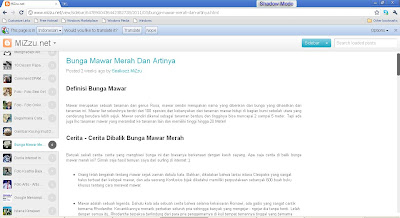 Sidebar View mizzu Sidebar View