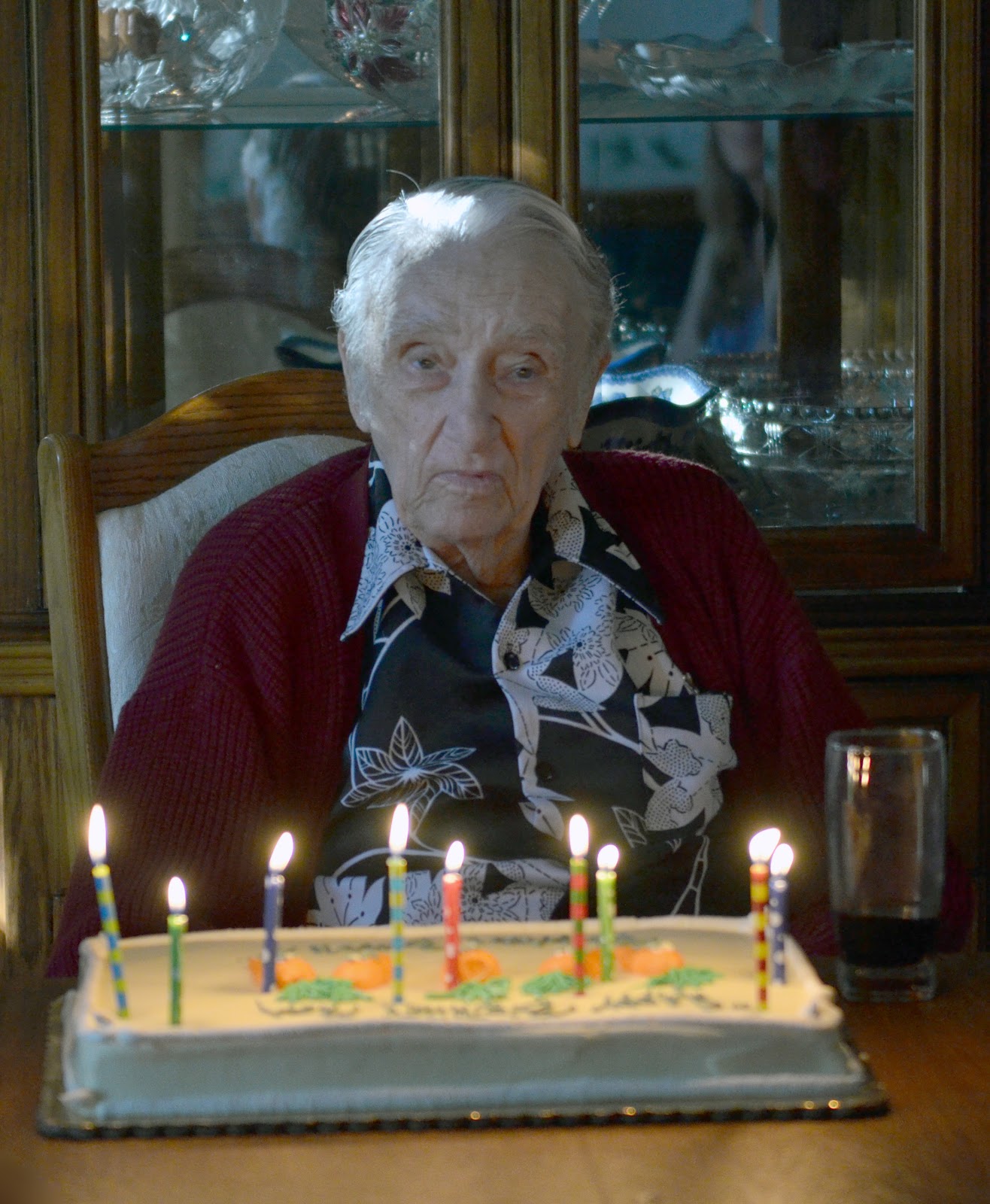 Vernon Volumes: Great Grandpa Roger Vernon's 90th birthday party