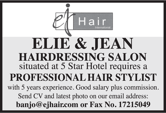 Hairdresser Salary Dubai