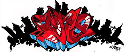 Graffiti 3D Effects, Colorful Wildstyle 3D Effects