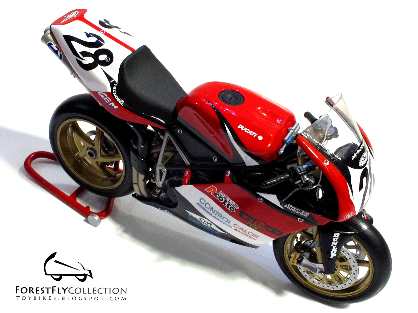 1:12 scale Ducati 998RS GP3 Serafino Foti