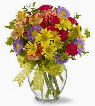 Same day flower delivery Sunny flower arrangement