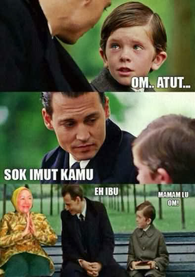 MEREKOO: Finding Neverland Johnny Depp Jadi Meme Komik