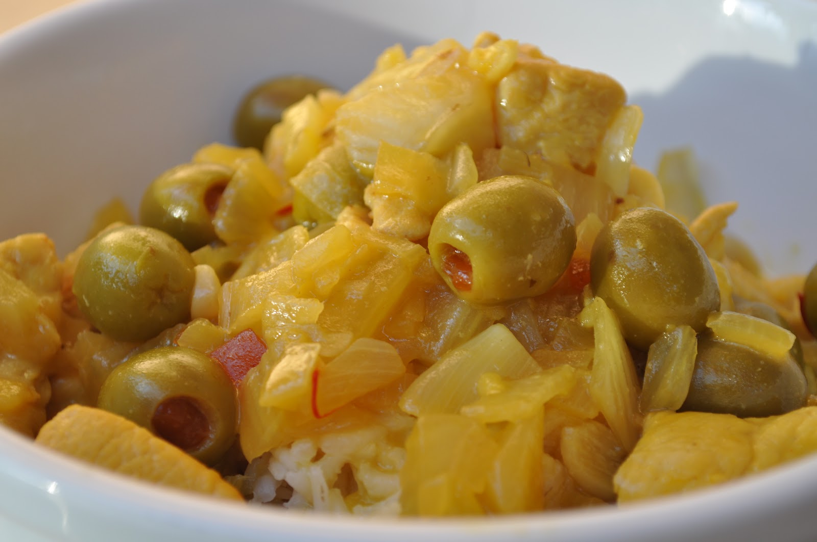 37 Cooks Chicken Saffron Stew with Fennel and Olives