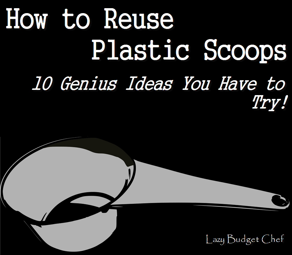 Lazy Budget Chef How to Reuse Plastic Food Scoops 10 Genius Ideas You Have to Try!