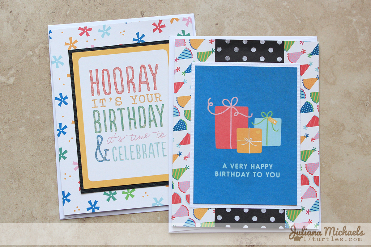 Quick and Easy Birthday Cards Pebbles Birthday Wishes Collection