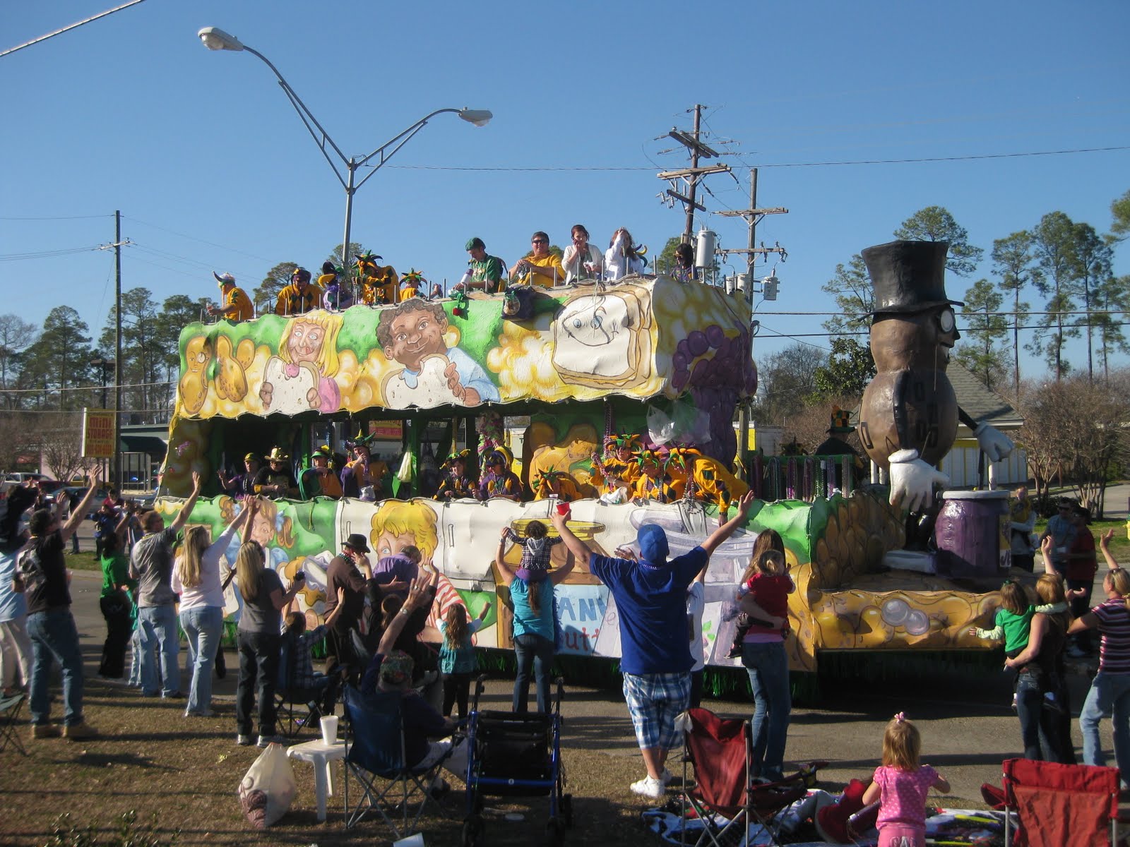 Deckers on the Road Mardi Gras Parade in Slidell, LA