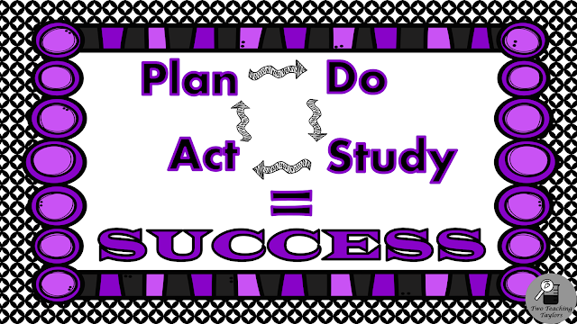 Two Teaching Taylors PDSA equals Success http://twoteachingtaylors.blogspot.com