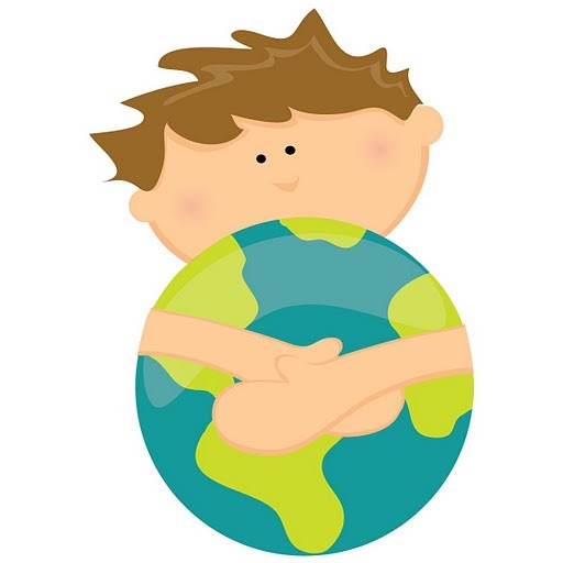 Dibujos niños cuidando el mundo