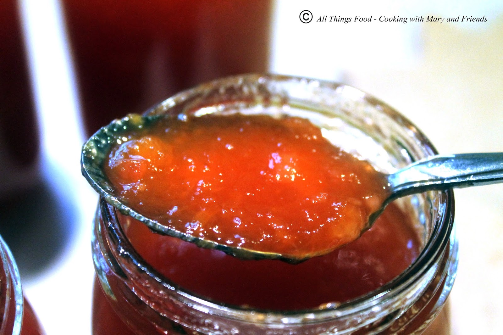 Cooking With Mary and Friends Betty's Peach Marmalade