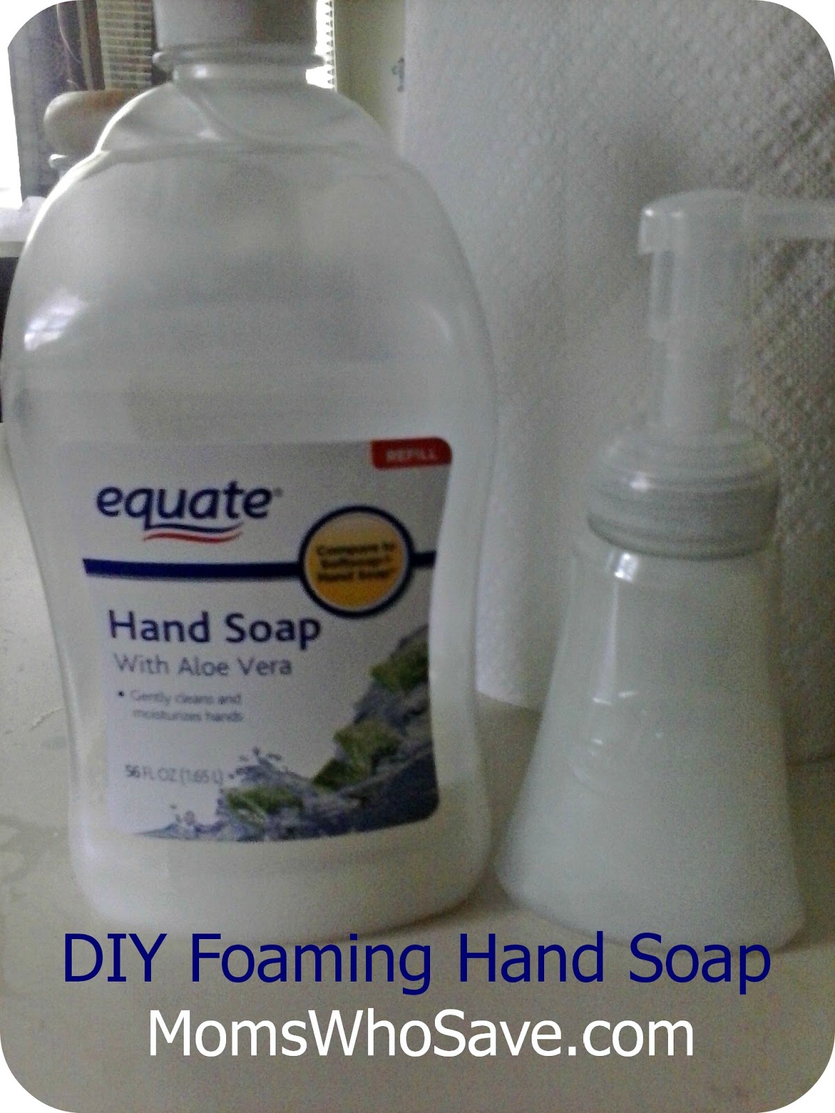 Make Your Own Foaming Hand Soap So Easy and Thrifty!