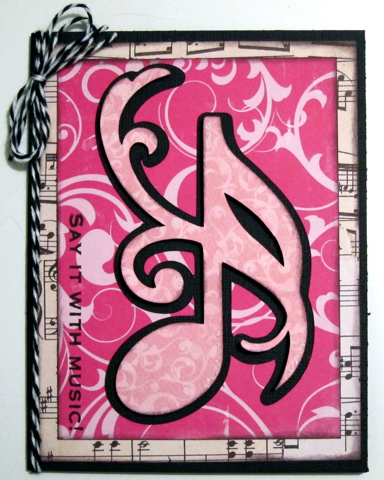 BugBites Fantabulous Cricut Challenge Me Monday 77 Make Some Music