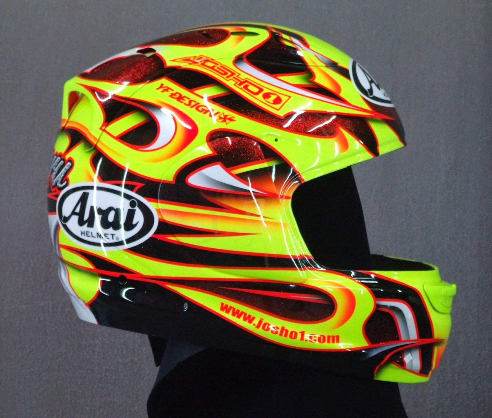 Racing Helmets Garage Arai RXGP "Josho1" 2015 by YF Design