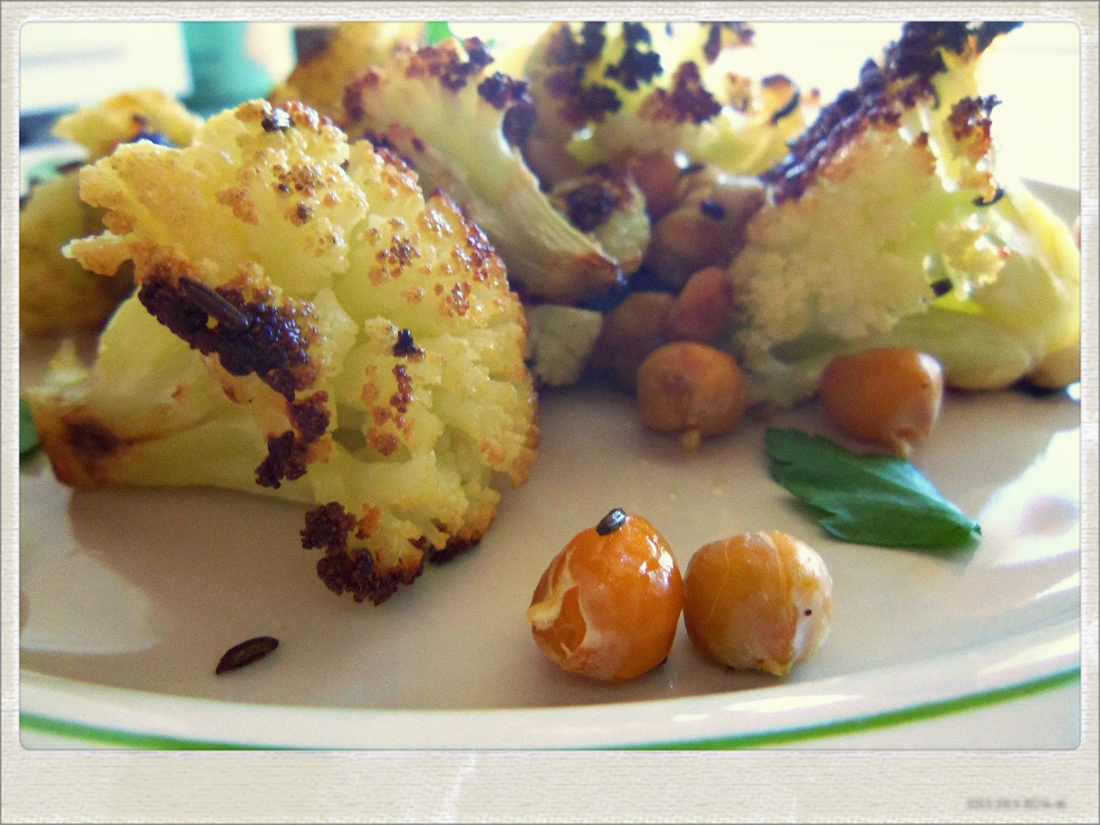 You've Got Meal! Cauliflower with Jerusalem Artichoke Puree and Pickled Okra You've Got Meal!