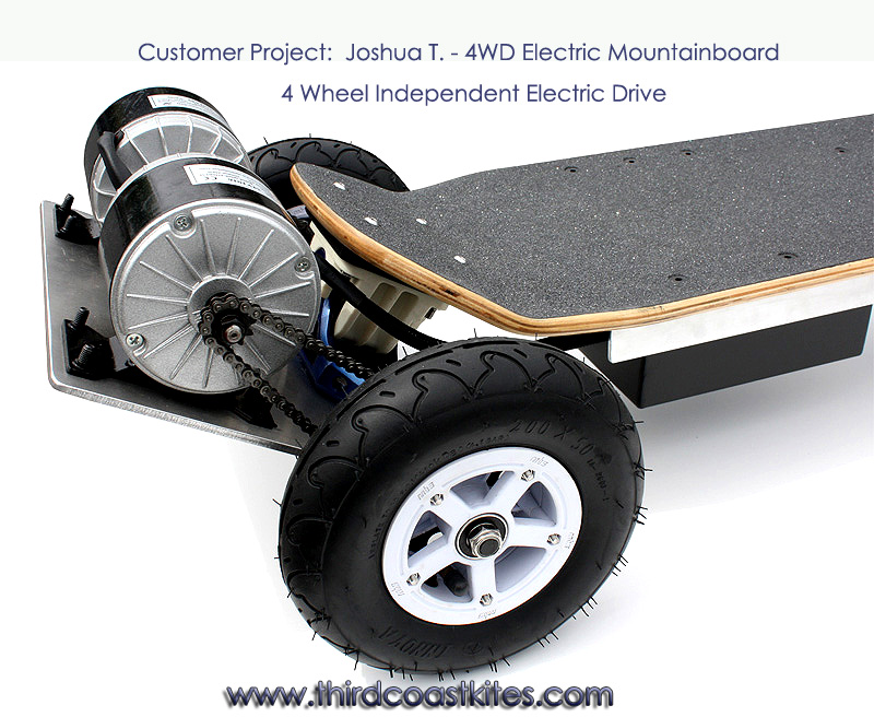 Third Coast Kite and Hobby Blog by The KiteBoss 4WD Electric Mountainboard