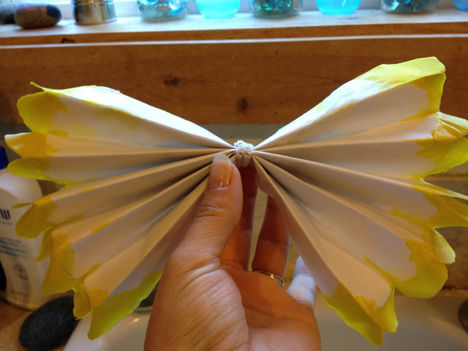 Dip Dyed Tissue, Party Pom Poms