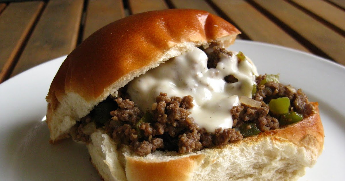 A Taste of Home Cooking: Philly Cheesesteak Sloppy Joes