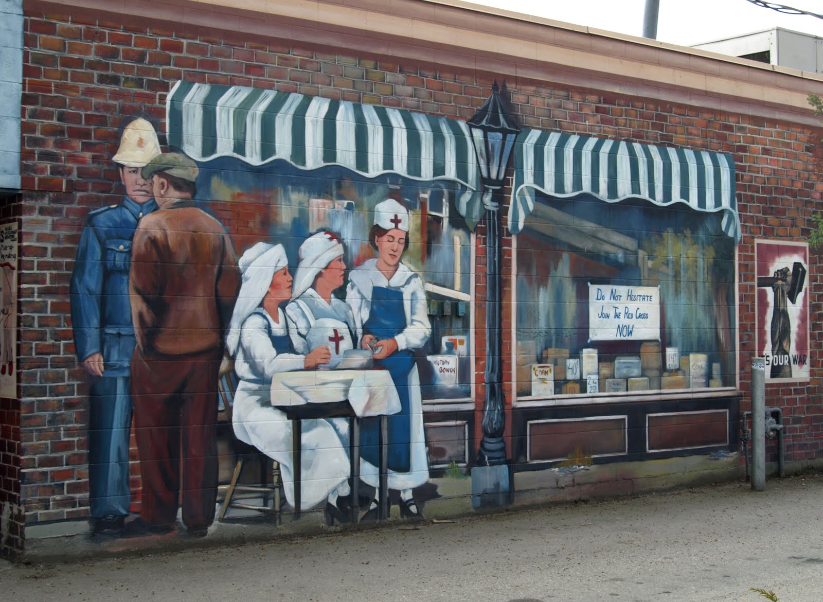 Downtown Vernon Art Murals A New Day, A Different Way