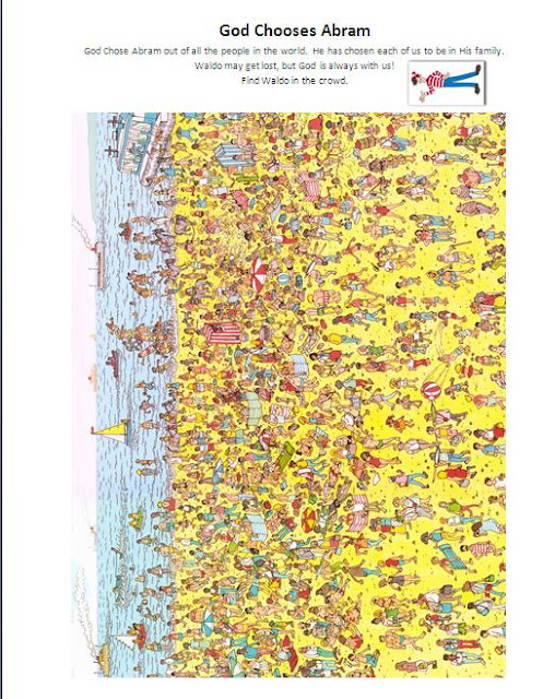 BIBLE CRAFTS FOR KIDS: God Chooses Abram