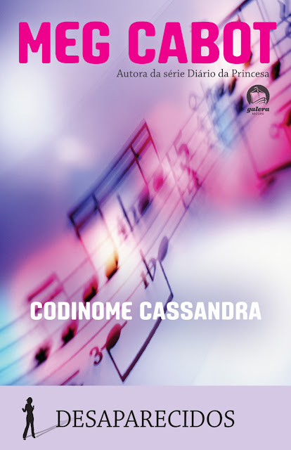 News: Divulgada a capa de "Codinome Cassandra", da autora Meg Cabot. 2