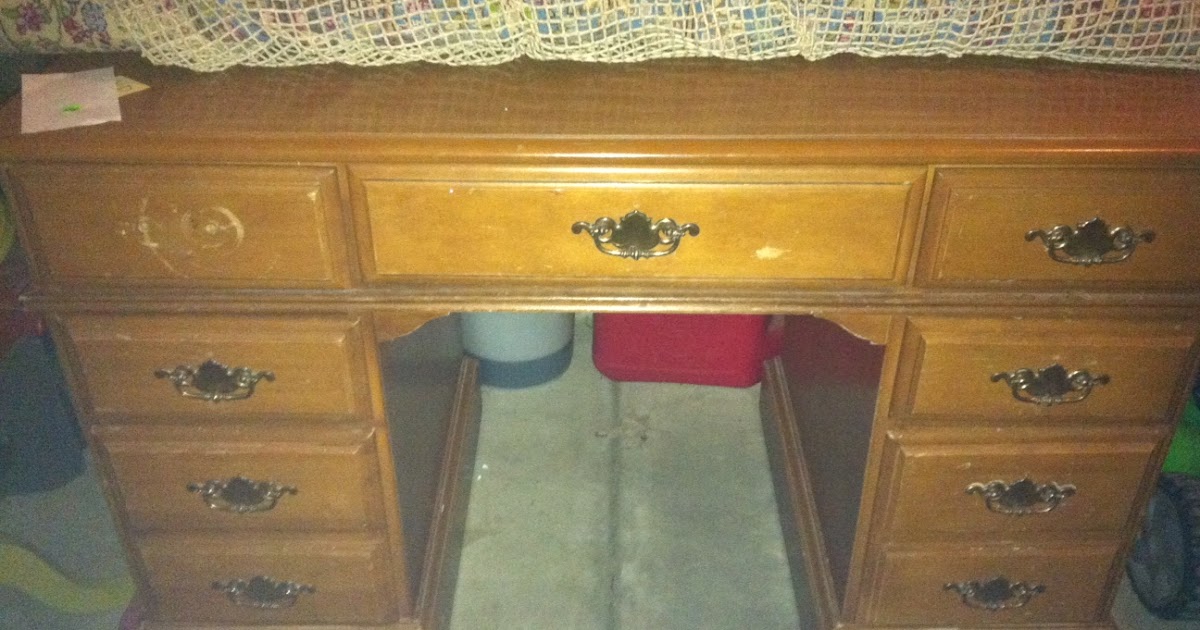 Smitten...by Abigail Executive Desk Makeover