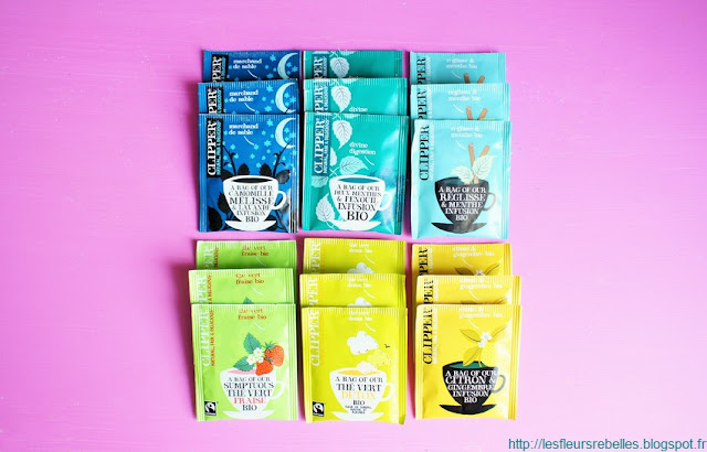 Thés et infusions bio Clipper Teas