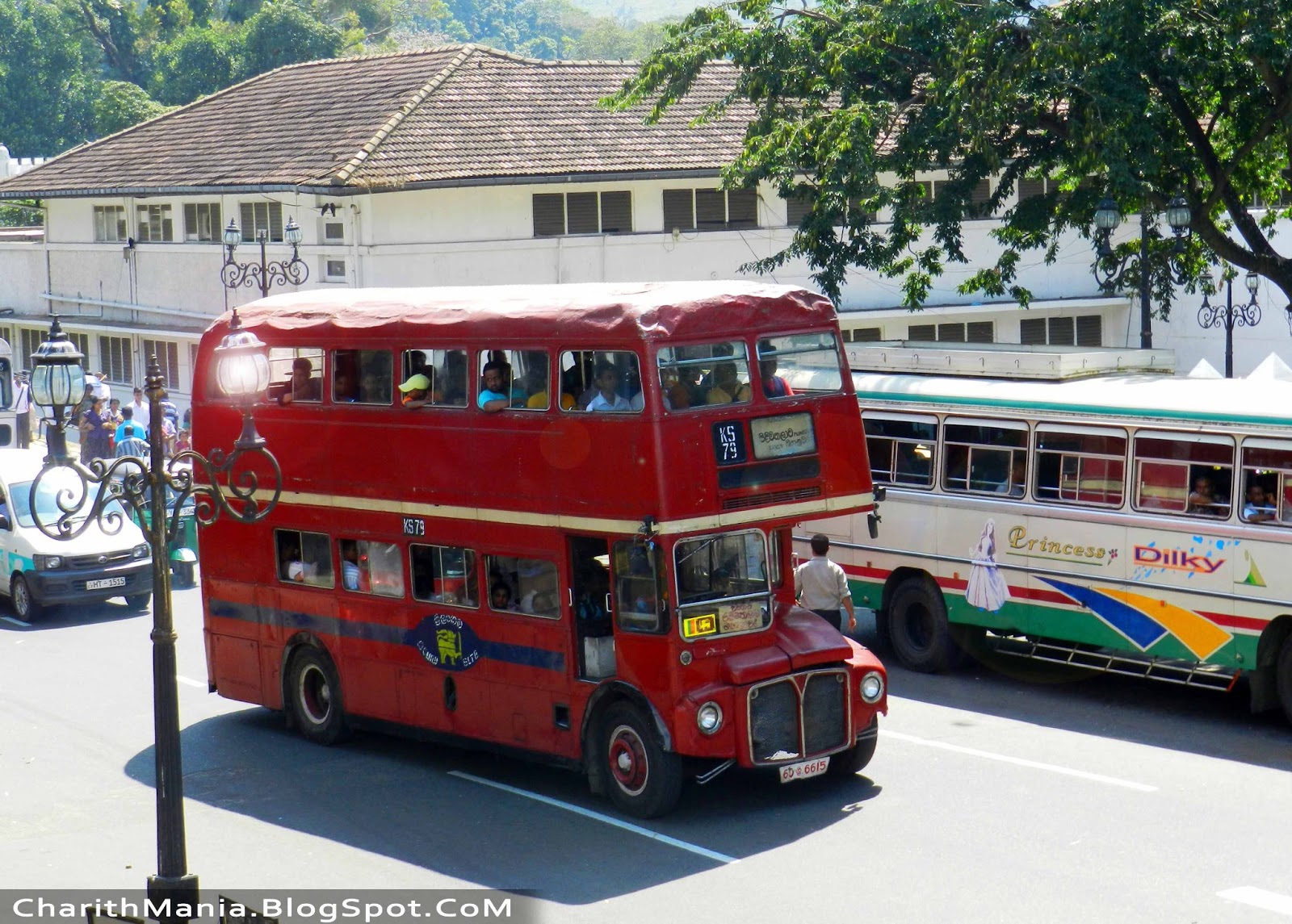 CharithMania "Routemaster Double Decker bus Kandy, Sri Lanka"