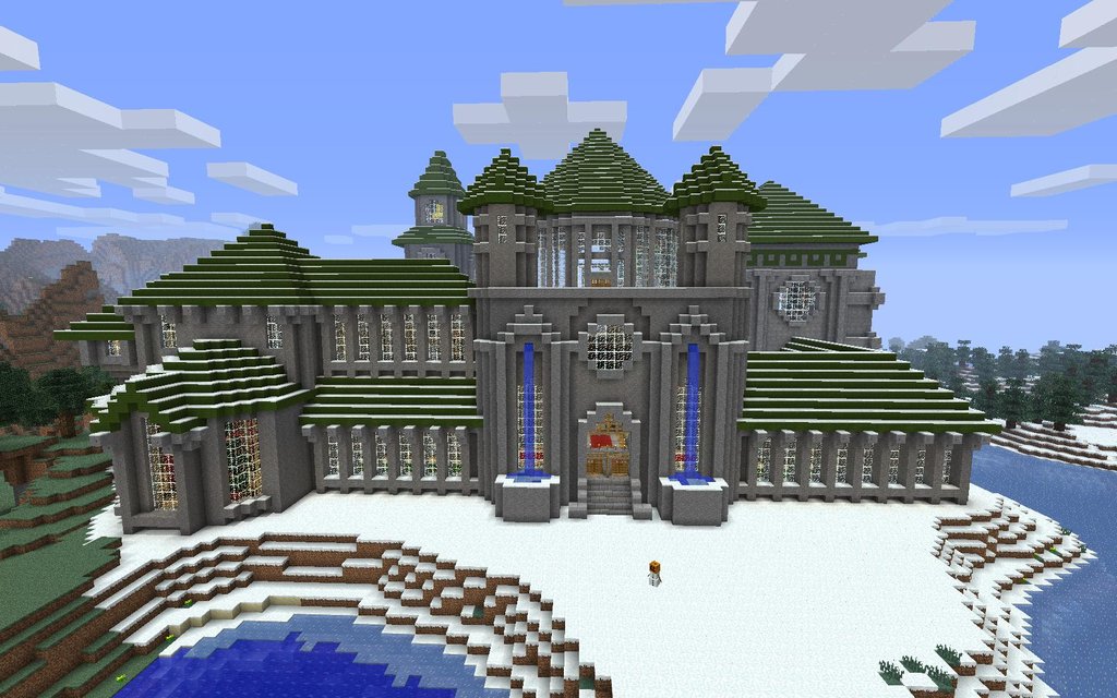 The Minecraft Castle Magnificent Medieval Minecraft Castle