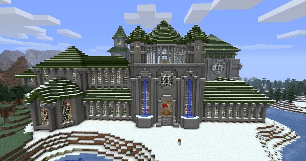 The Minecraft Castle Magnificent Medieval Minecraft Castle