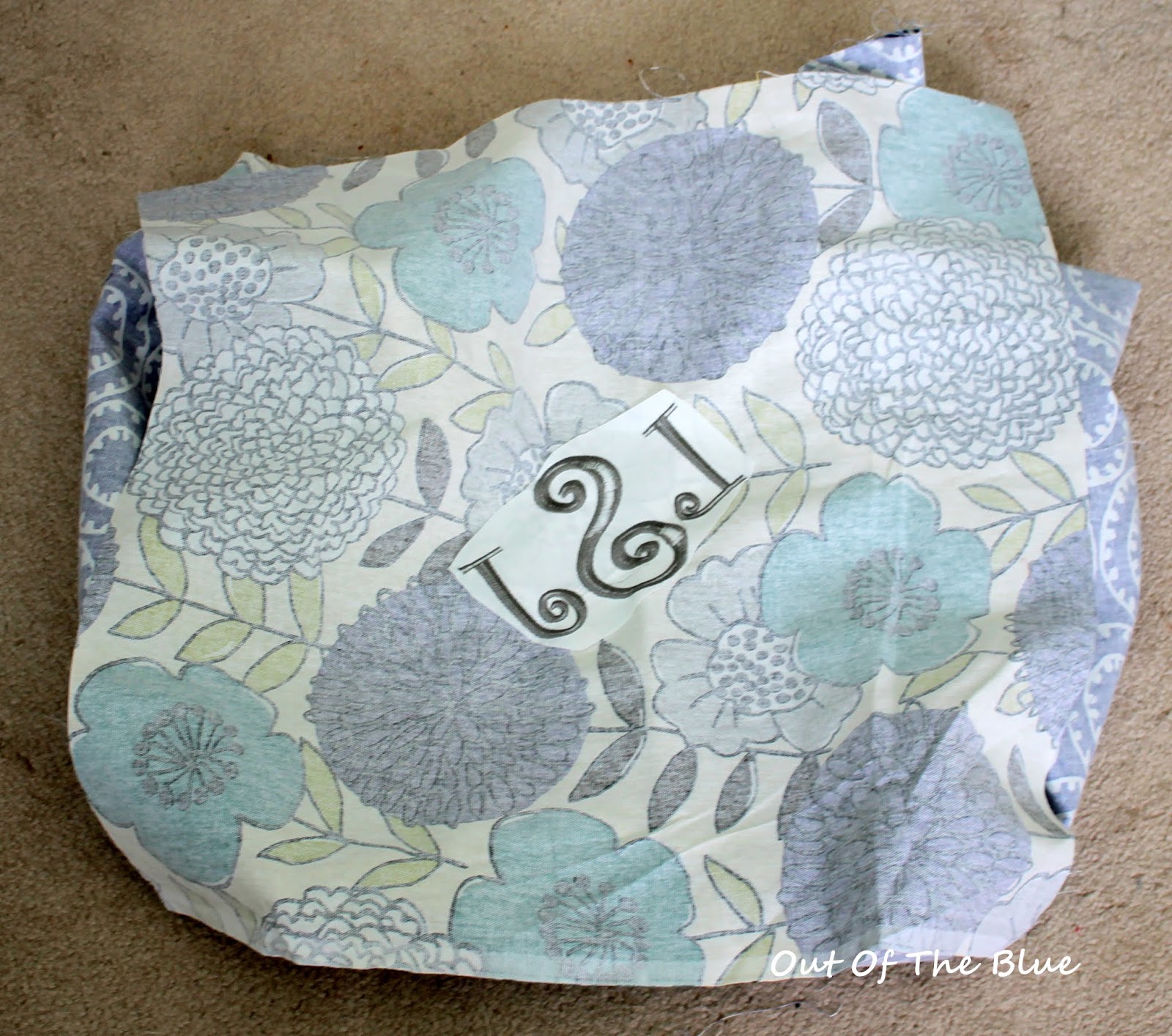 Out Of The Blue Bean Bag Cubes a story and a tutorial