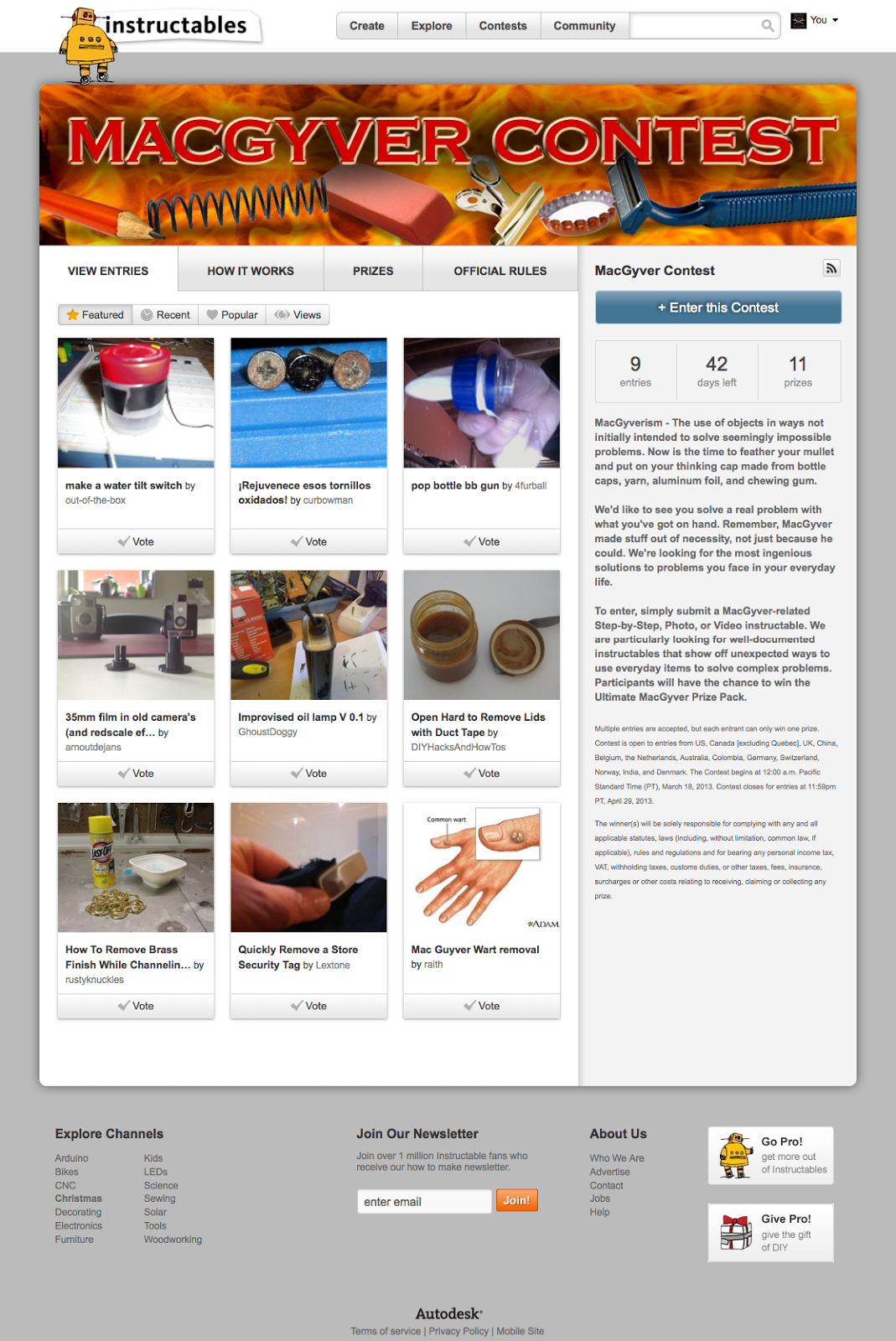 Rusty Knuckles Featured On MacGyver Contest Rusty Knuckles Motors