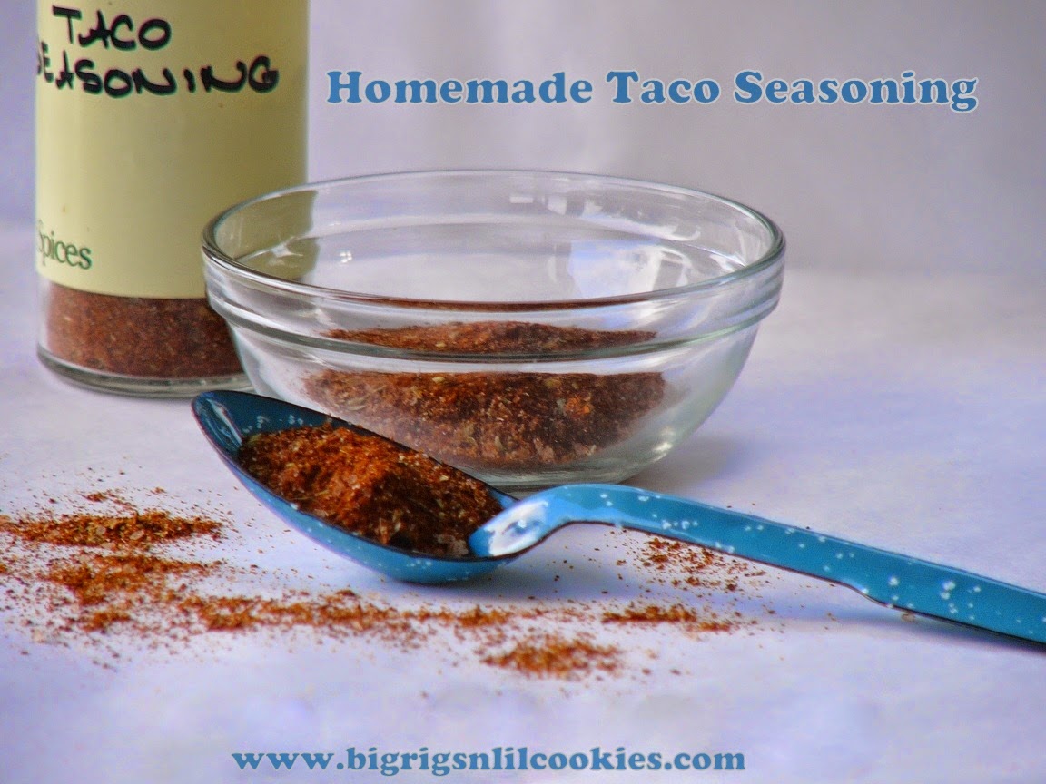 Big Rigs 'n Lil' Cookies Homemade Taco Seasoning