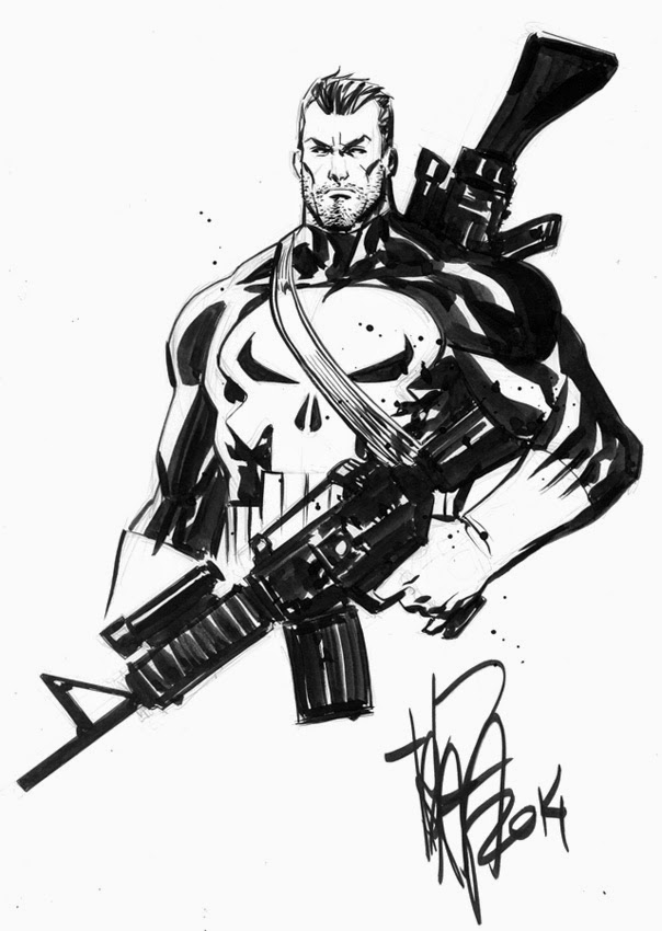 Punisher by Marcio Takara￼￼