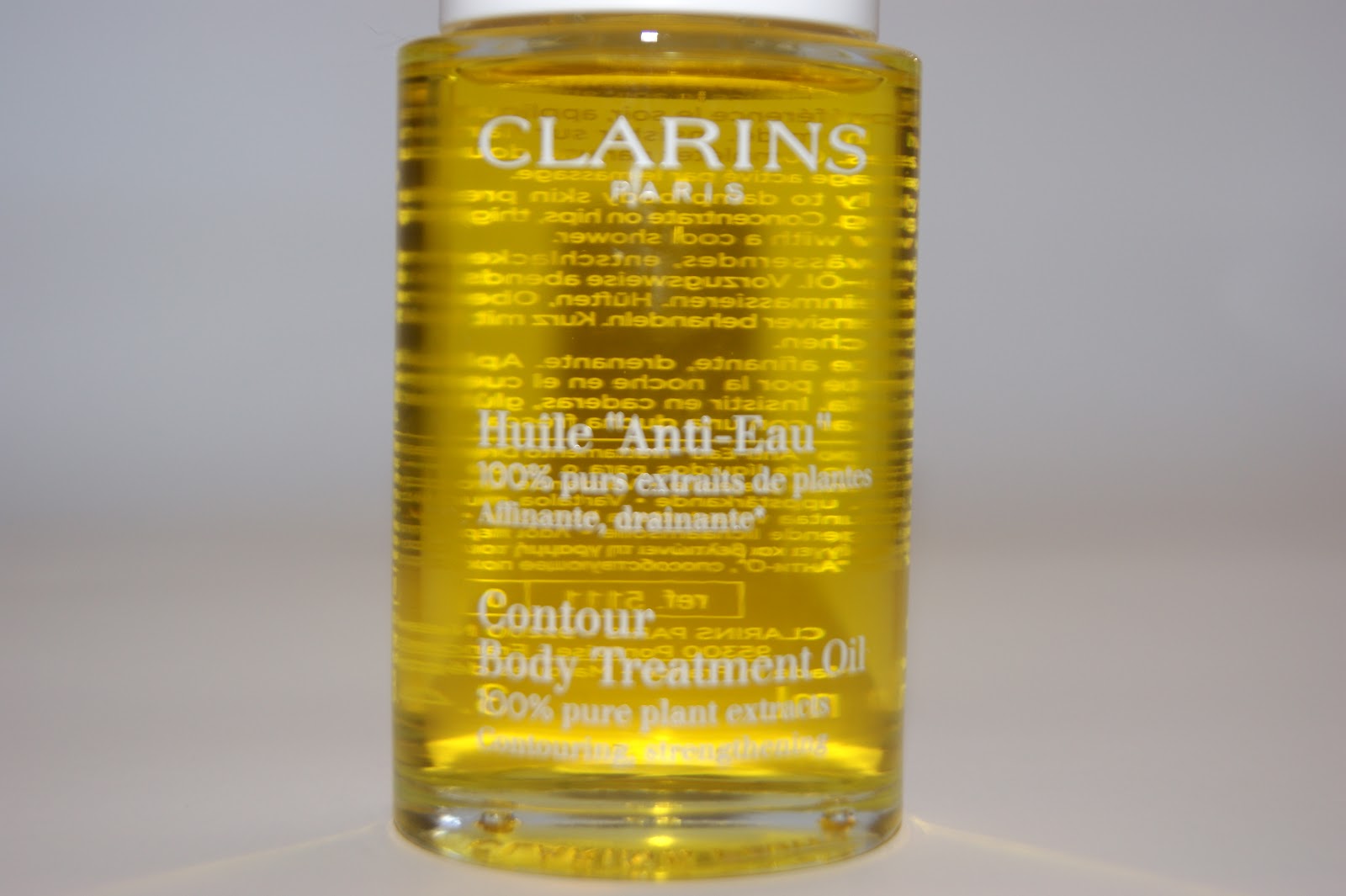 Clarins Contour AntiEau Body Treatment Oil Review The Sunday Girl