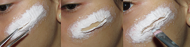 Tutorial: Ferimento de papel toalha para o Halloween 7