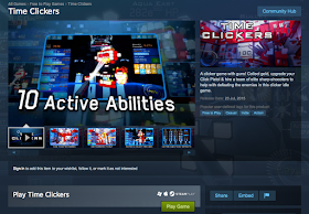 Time Clickers Steam Store Page