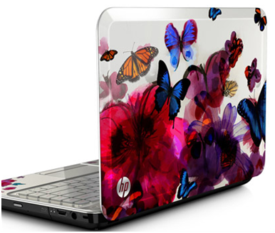 HP 14" Butterfly Blossom G4-2149se Penampakan HP 14" Butterfly Blossom G4-2149se