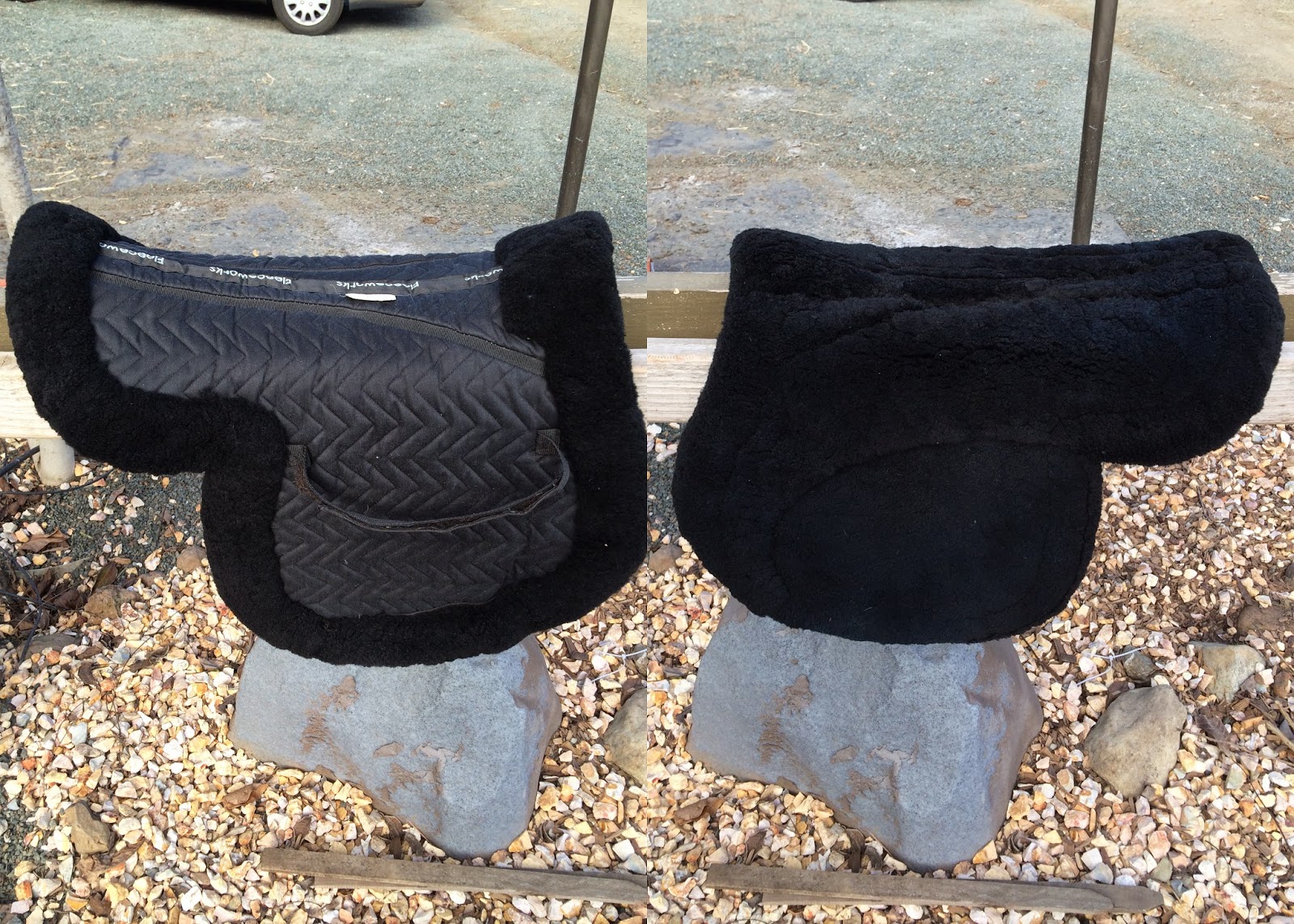 Review Fleeceworks Sheepskin AP Saddle Pad DIY Horse Ownership
