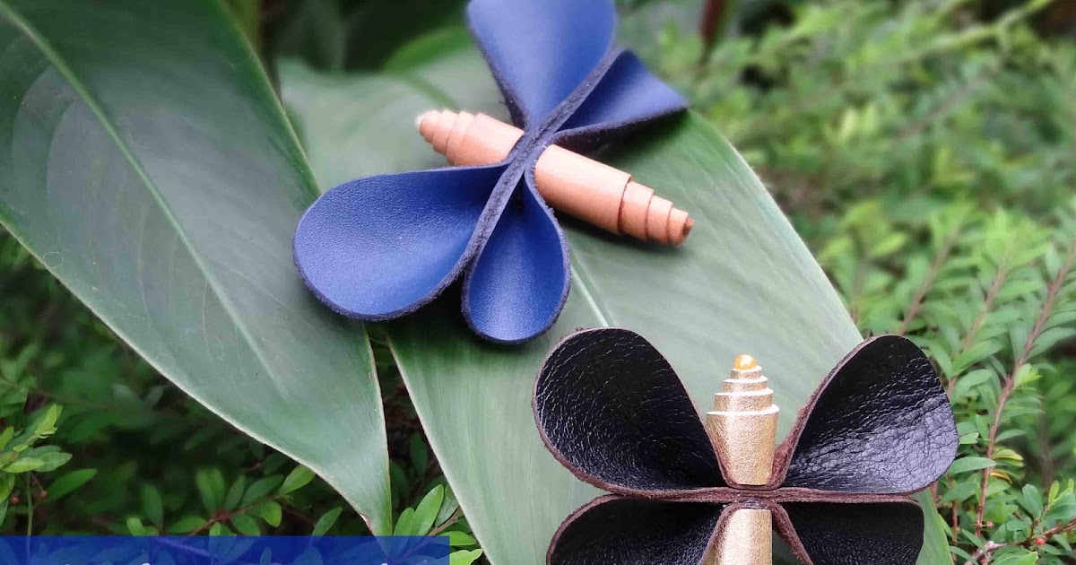 Leonie's Creations Leather Dragonfly