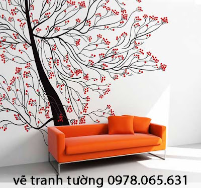 vẽ tranh tường phòng khách vẽ tranh tường,vẽ tranh tường phòng ngủ