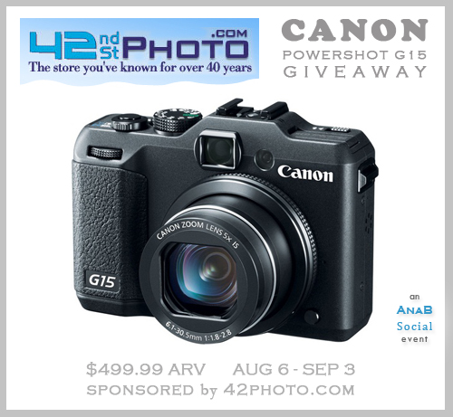 Canon Giveaway
