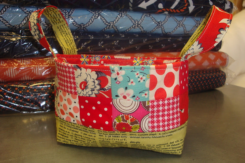 THE QUILT BARN Fabric Baskets