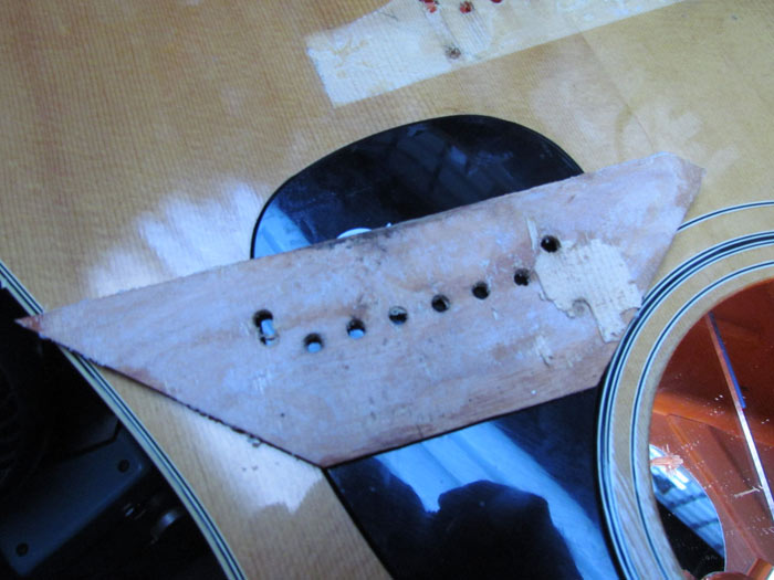 Bridge Plate Removal on Epiphone Acoustic Guitar Crawls Backward (When