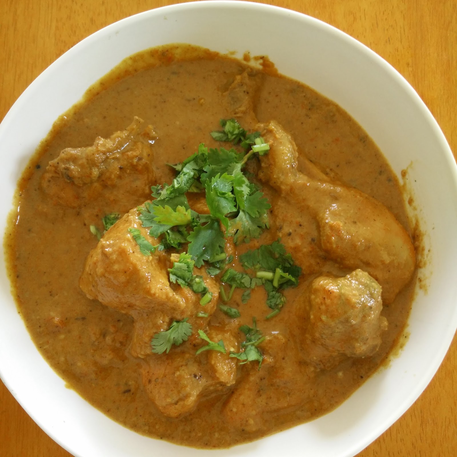 Purple Cinnamon and Salt Creamy Spicy Chicken Curry
