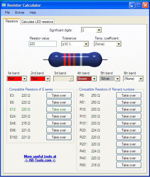 Resistor Calculator Free Download Software