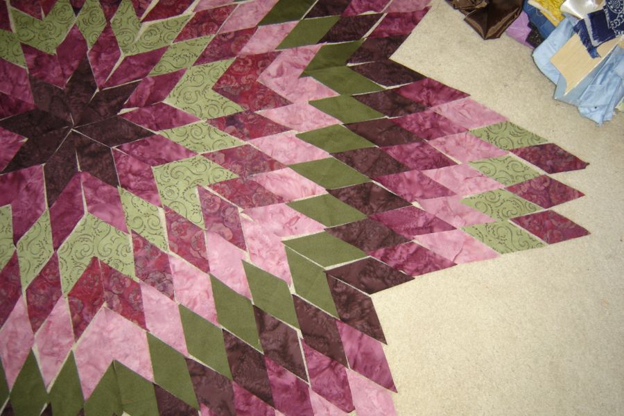 Fiber art before and beyond: Star Quilt Tutorial