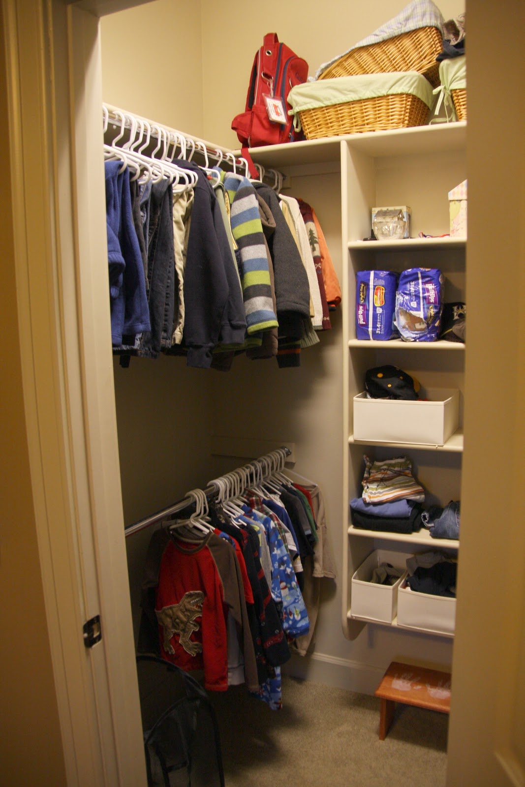 project winterize the boys closets simply organized