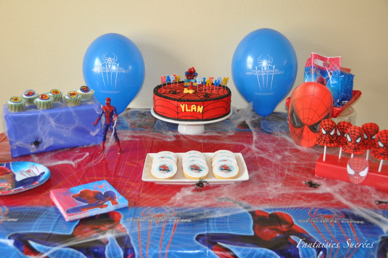 Fantaisies Sucrées: Sweet table: Thème Spiderman