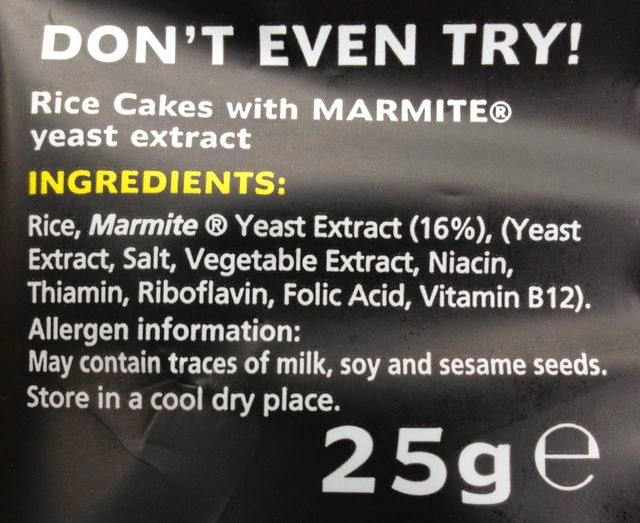 VEGANOO Vegan Reviews Review Marmite Rice Cakes