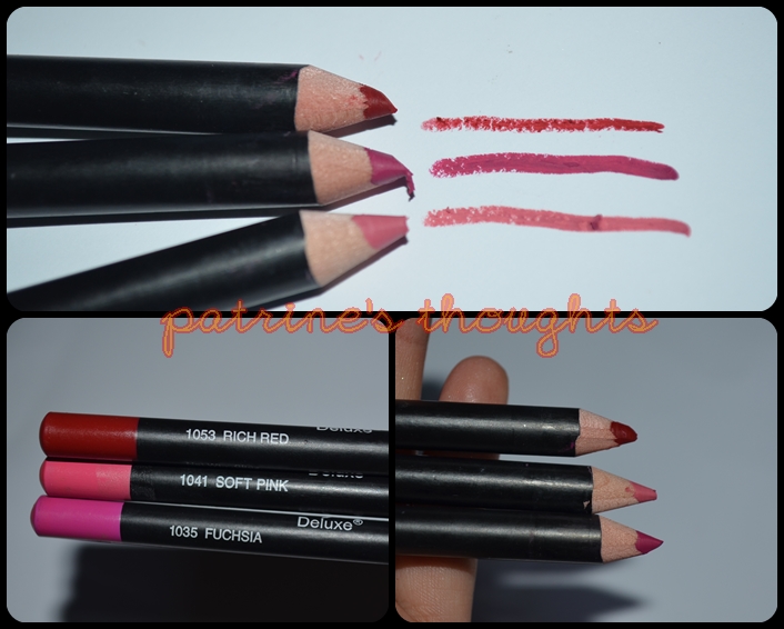 Patrine's Thoughts Review Italia Deluxe Lip Liners